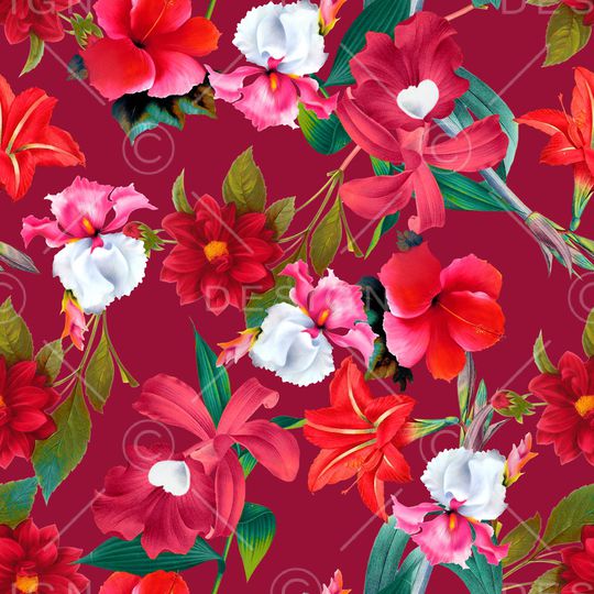 兰花印花华亿平台图片