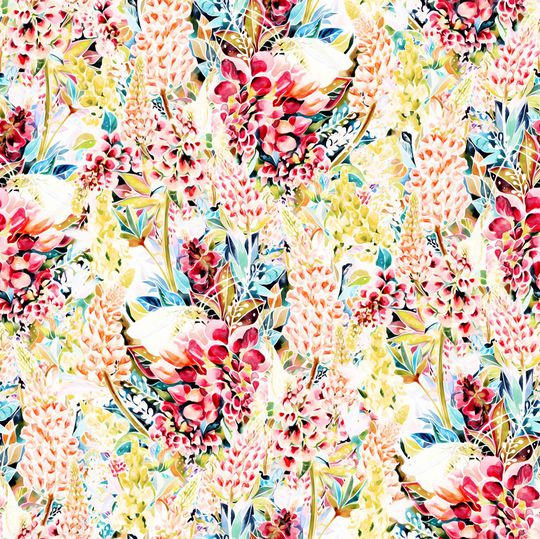 连衣裙印花华亿平台图片