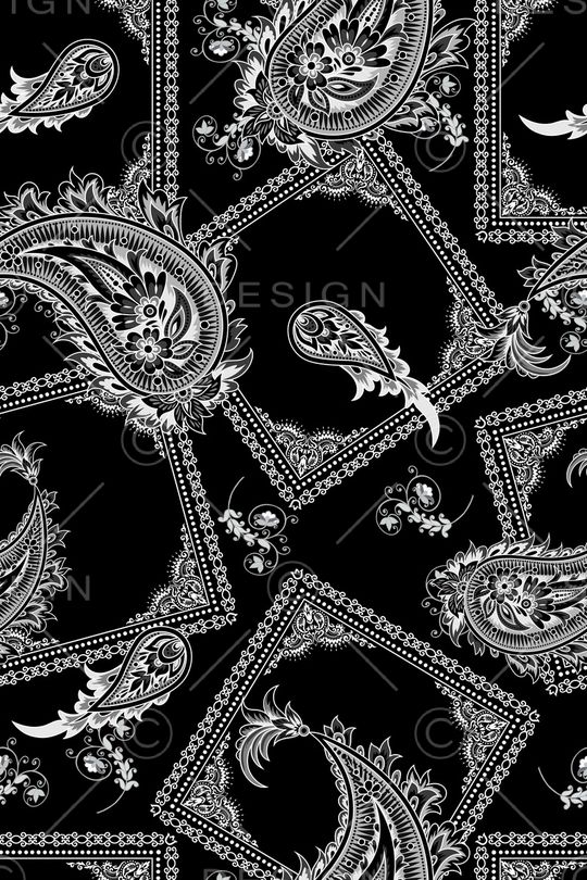 佩斯利印花华亿平台图片