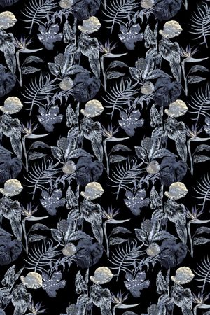 丝巾定位花印花华亿平台图片