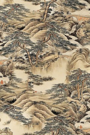 香云纱印花华亿平台图片