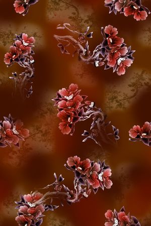 香云纱印花华亿平台图片