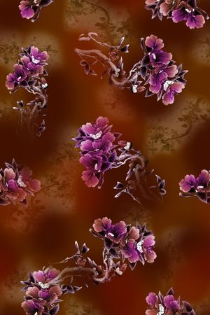 香云纱印花华亿平台图片