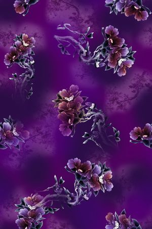 香云纱印花华亿平台图片