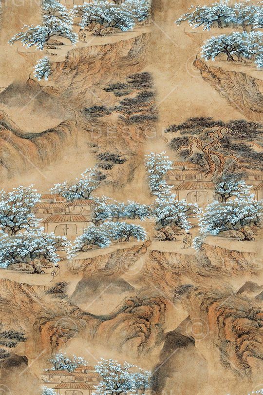 香云纱印花华亿平台图片