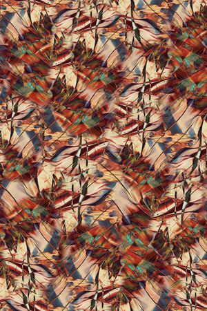 几何印花华亿平台图片