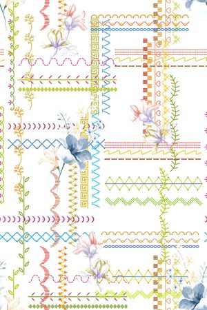 民族风印花华亿平台图片