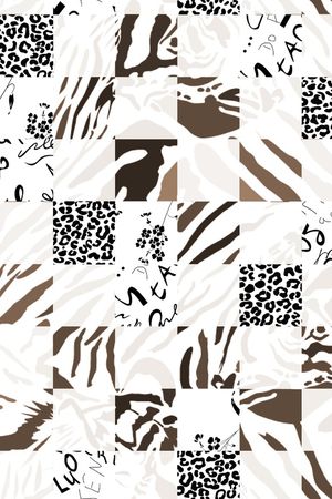 豹纹印花华亿平台图片