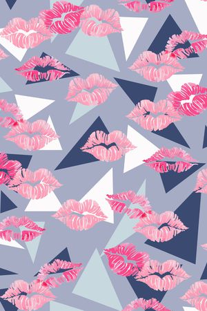 几何印花华亿平台图片