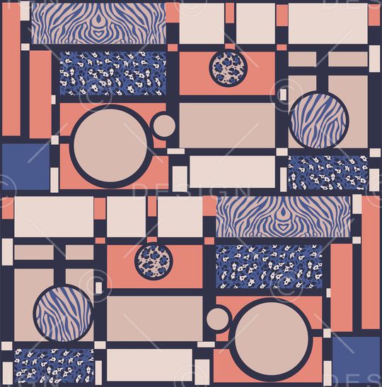 斑马纹印花华亿平台图片