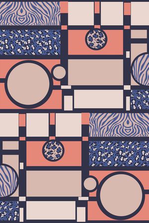 斑马纹印花华亿平台图片