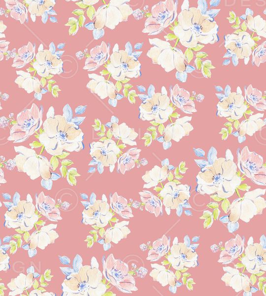 小碎花印花华亿平台图片