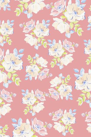 小碎花印花华亿平台图片