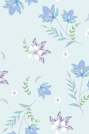 玉兰花印花华亿平台图片