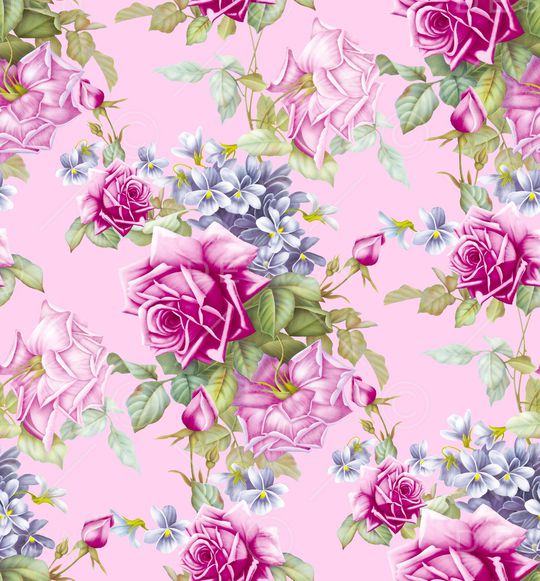 玫瑰花印花华亿平台图片