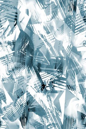 几何印花华亿平台图片