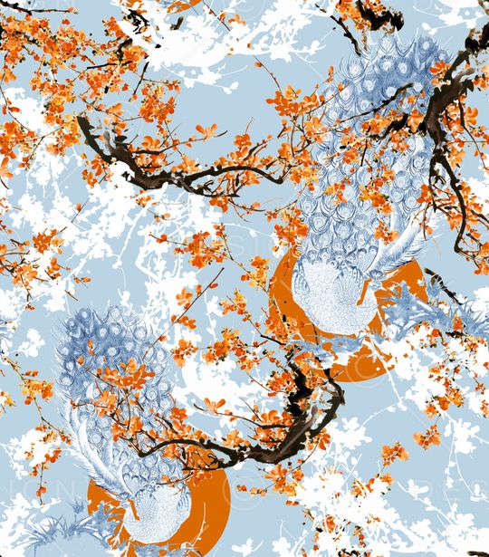 梅花印花华亿平台图片