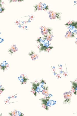 连衣裙印花华亿平台图片