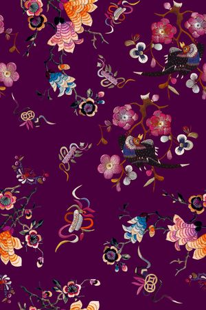 香云纱印花华亿平台图片