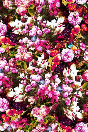 花朵印花华亿平台图片