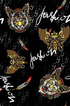 字母印花华亿平台图片