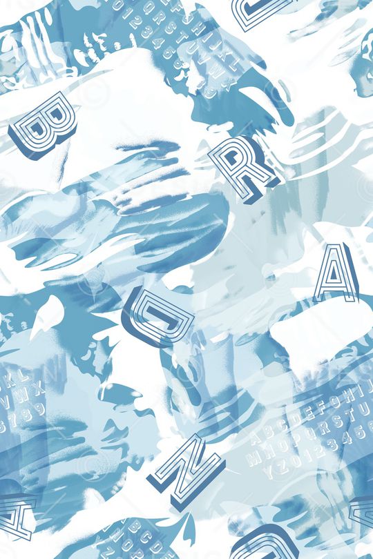 字母印花华亿平台图片