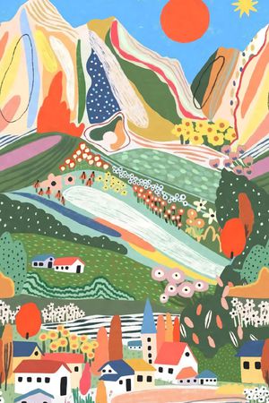 定位花印花华亿平台图片