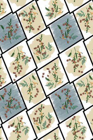 连衣裙印花华亿平台图片