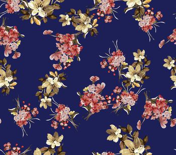 绿植树叶印花华亿平台图片