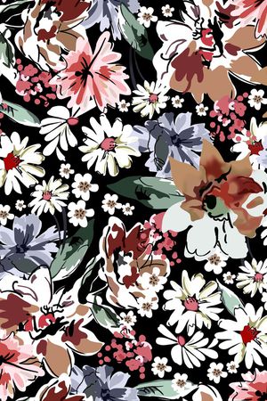 绿植树叶印花华亿平台图片