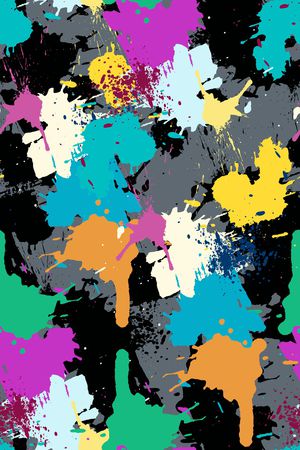 抽象男装印花华亿平台图片