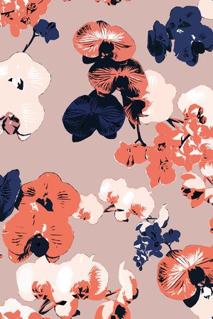 向日葵印花华亿平台图片