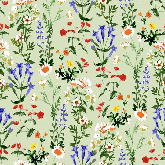 小碎花印花华亿平台图片