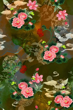 女装印花华亿平台图片