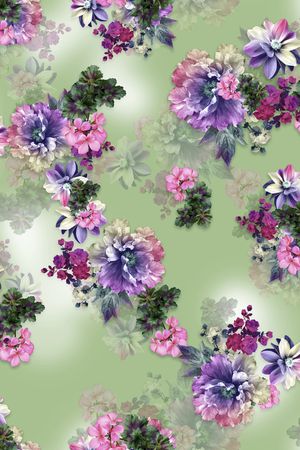 旗袍印花华亿平台图片