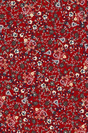 民族花纹印花华亿平台图片