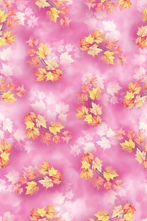 绿植树叶印花华亿平台图片