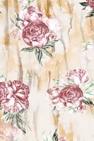 水彩印花华亿平台图片