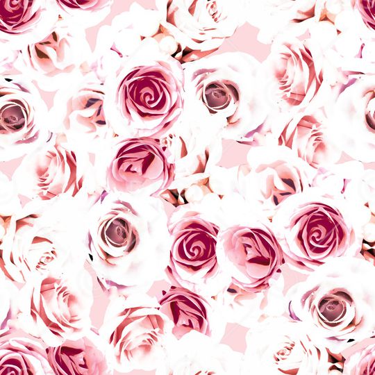 玫瑰花印花华亿平台图片