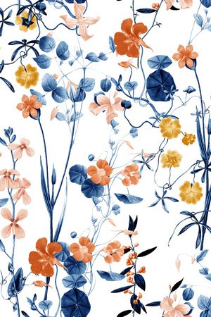 蔷薇花印花华亿平台图片