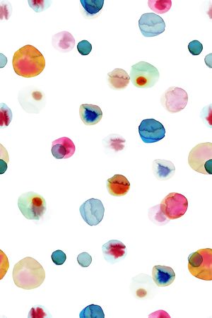 清爽底花卉印花华亿平台图片