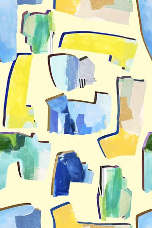 几何印花华亿平台图片