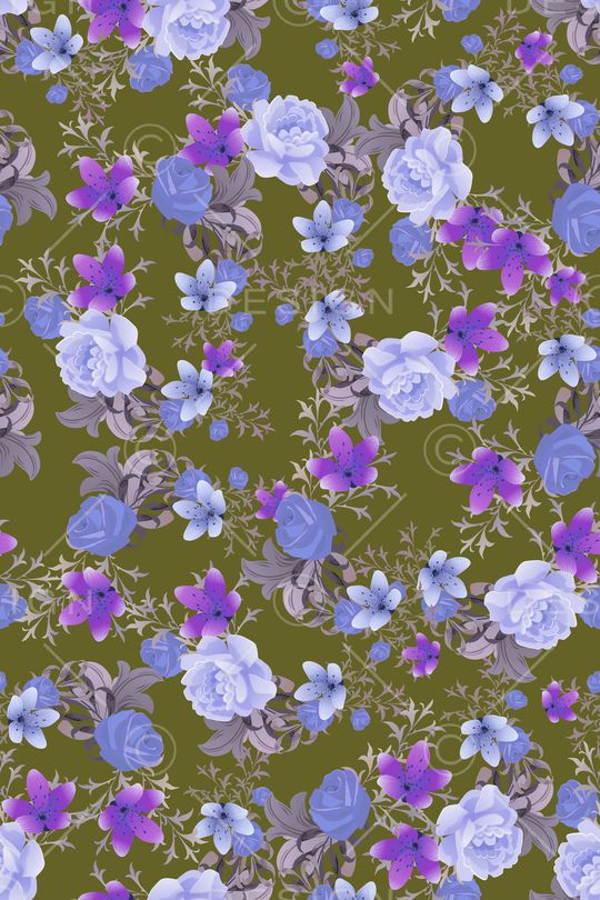 复古印花华亿平台图片