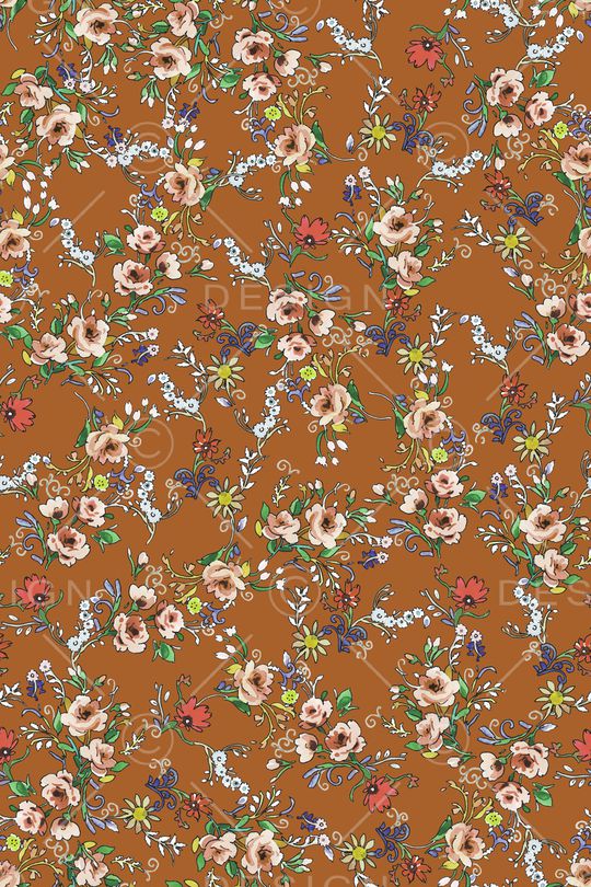 复古印花华亿平台图片