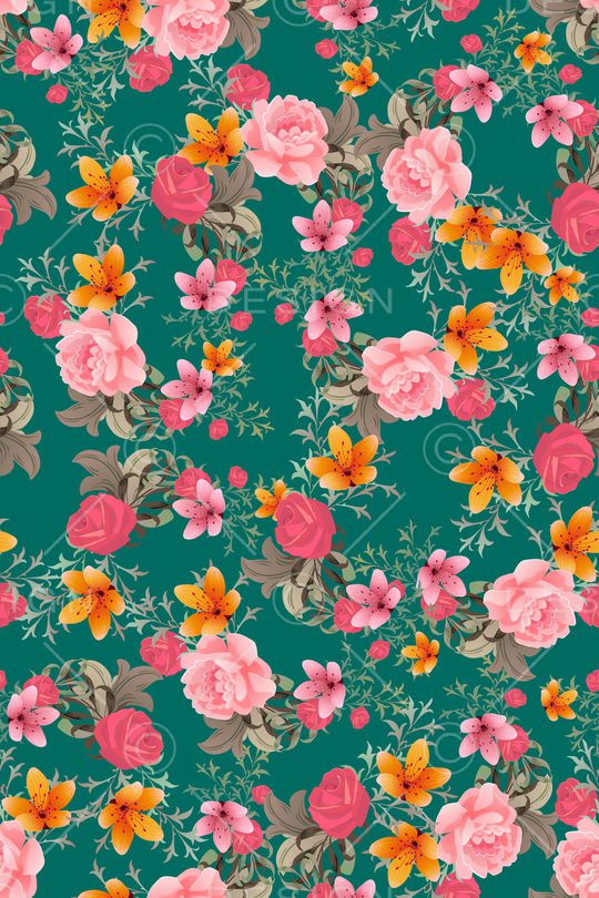 复古印花华亿平台图片