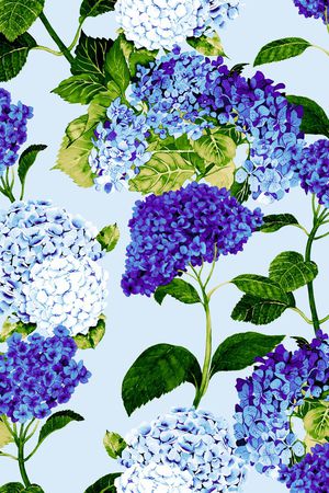 蓝色印花华亿平台图片