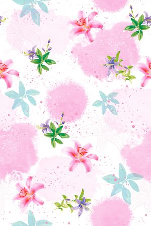 写意印花华亿平台图片