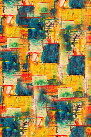 几何印花华亿平台图片