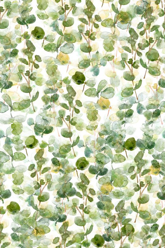 绿植树叶印花华亿平台图片