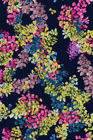 植物印花华亿平台图片